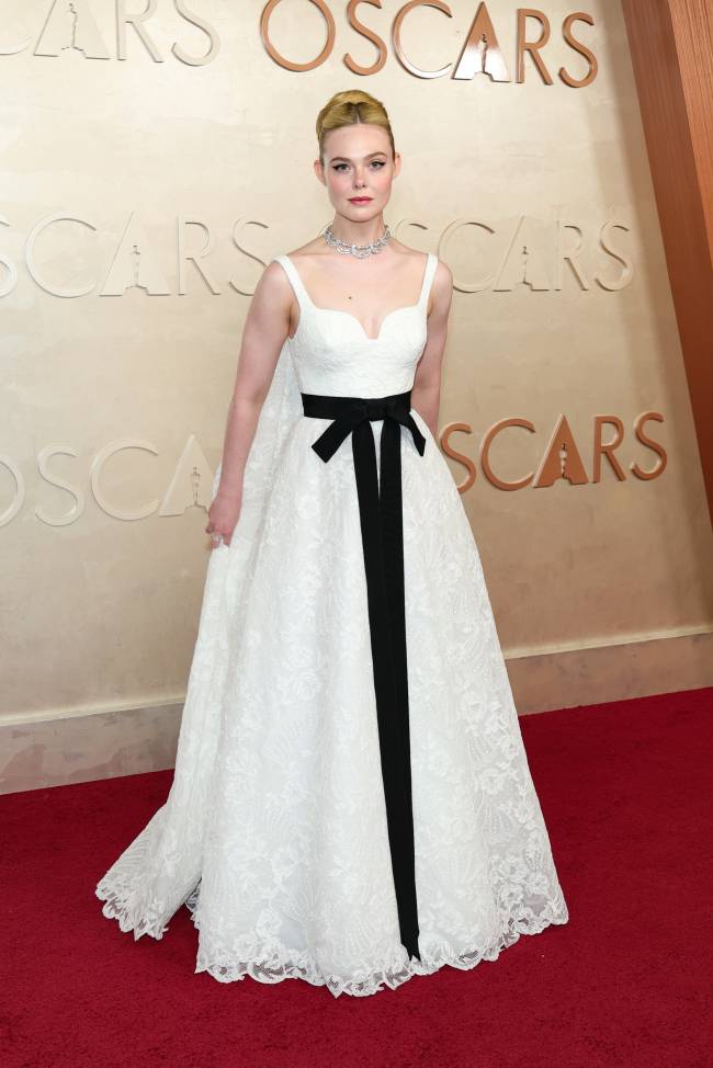 97th Annual Oscars – Arrivals Elle Fanning no Oscar 2025