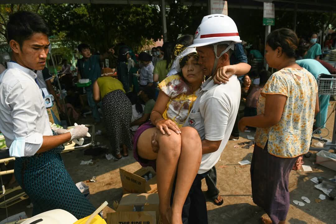 Registros de mortes em Mianmar após terremoto têm crescido rapidamente