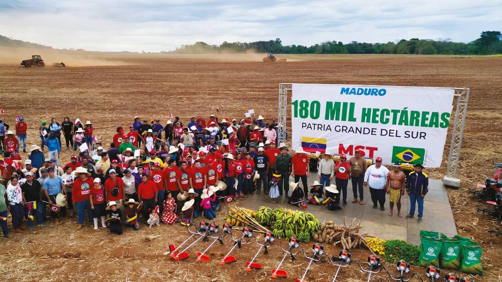 MST ganhou seu próprio latifúndio na ditadura de Maduro
