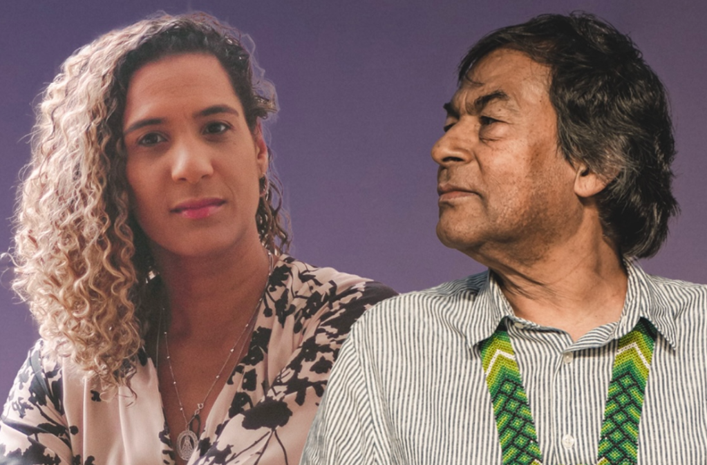 O encontro literário entre Ailton Krenak e Anielle Franco