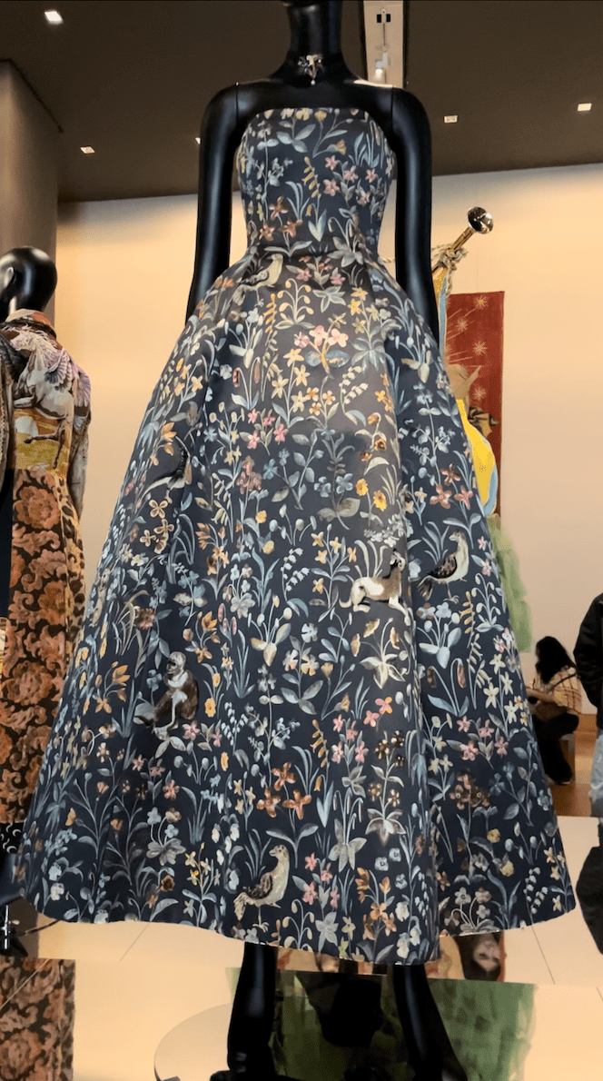 Peça número 17, Vestido Dior por Maria Grazia Chiuri, 2018-2019