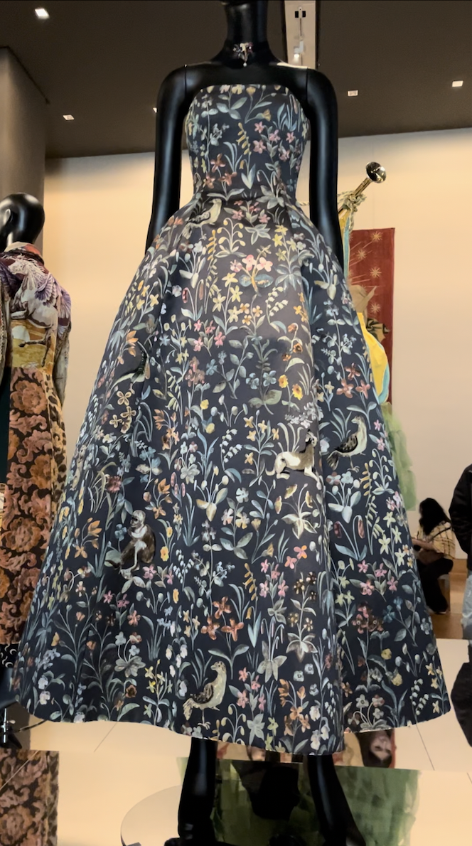 Peça número 17, Vestido Dior por Maria Grazia Chiuri, 2018-2019 Peça número 17, Vestido Dior por Maria Grazia Chiuri, 2018-2019