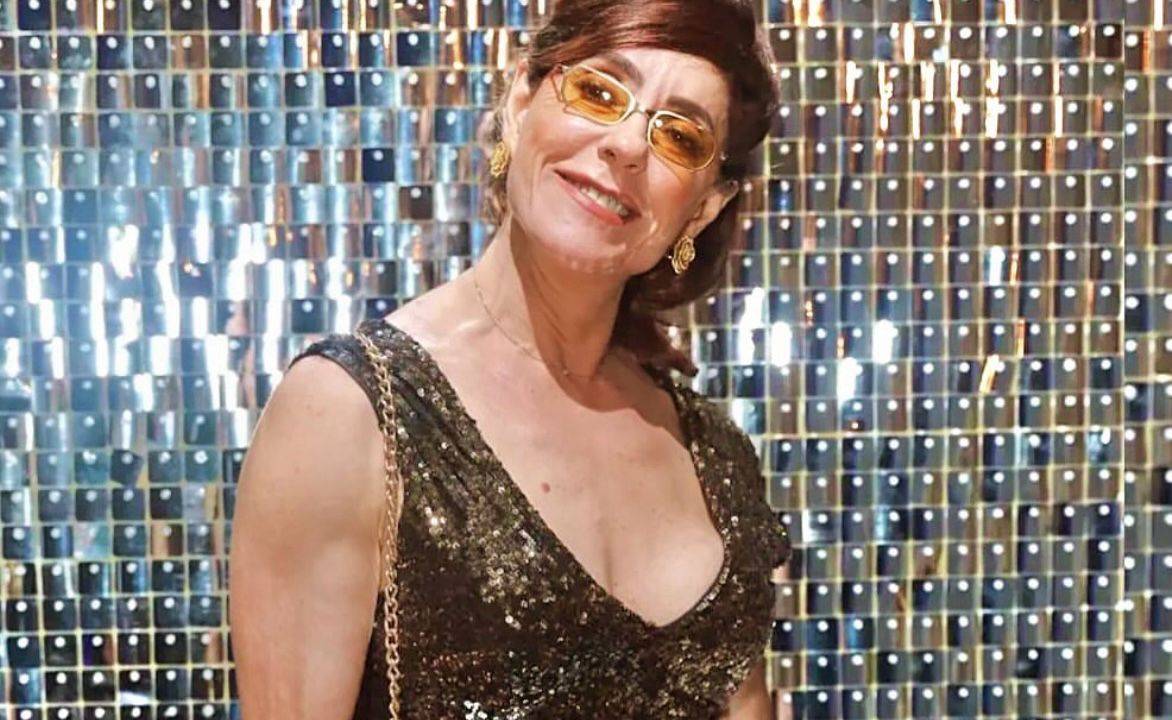 A atriz Christiane Torloni: após assalto, ela diz estar trancada em casa