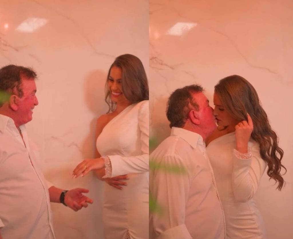 A reação acalorada ao casório de Amado Batista com miss 51 anos mais nova