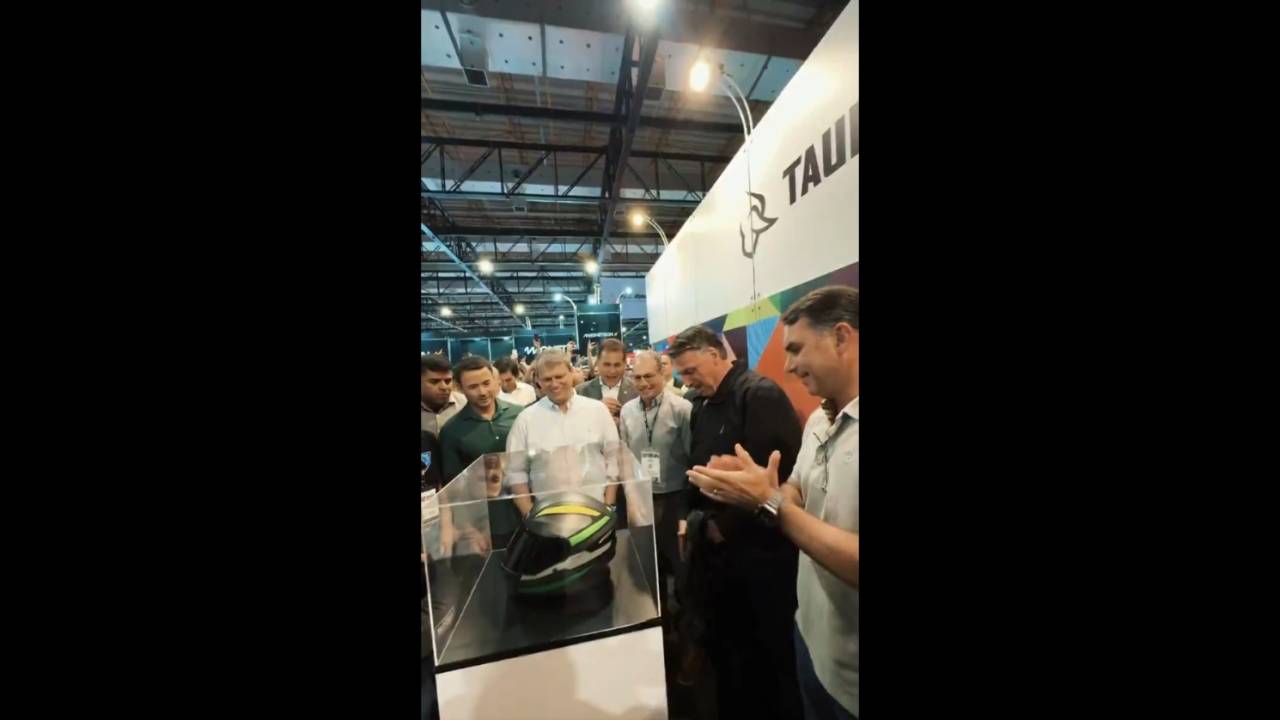 Trecho do vídeo divulgado pelo governador de São Paulo, Tarcísio de Freitas (Republicanos)