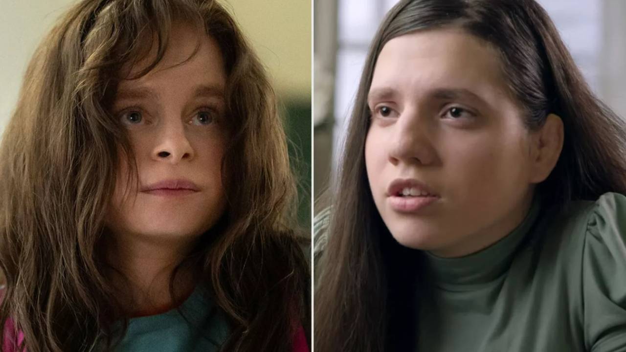 Imogen Faith Reid, que interpreta Natalia Grace e a jovem que inspirou a história de 'Uma Família Perfeita'