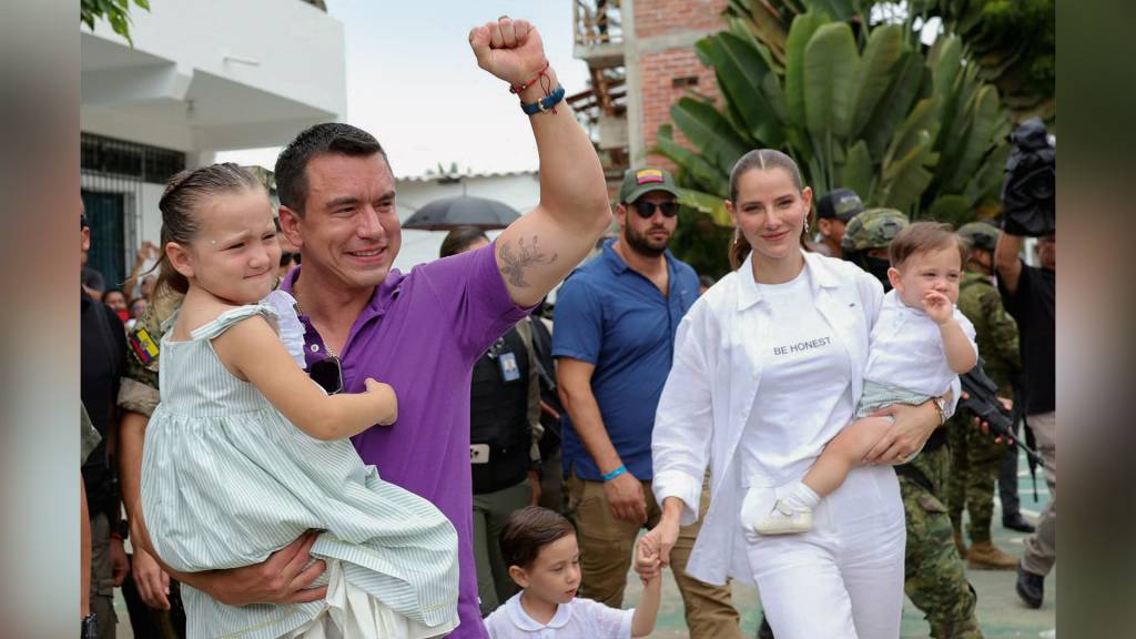 Aposta na linha dura: a vitória de Daniel Noboa no Equador