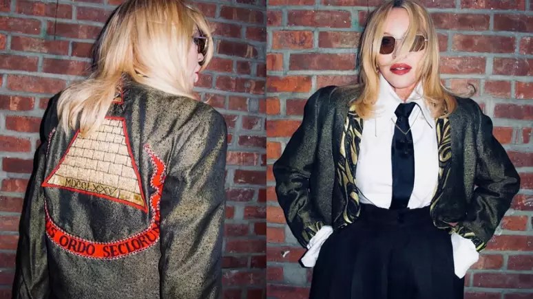 Madonna veste jaqueta de pirâmide de "Procura-se Susan Desesperadamente": ícone