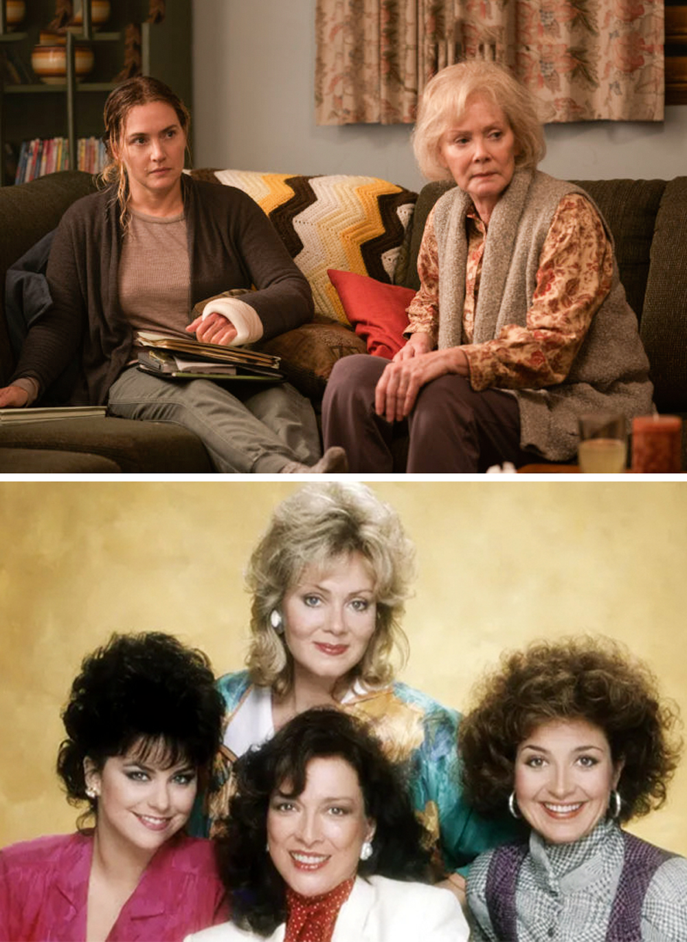 2-(galeria-2)-imagem-5-800×501.jpeg IDADES - Em 'Mare of Easttown' (no alto) e 'Designing Women': longa vida na tela