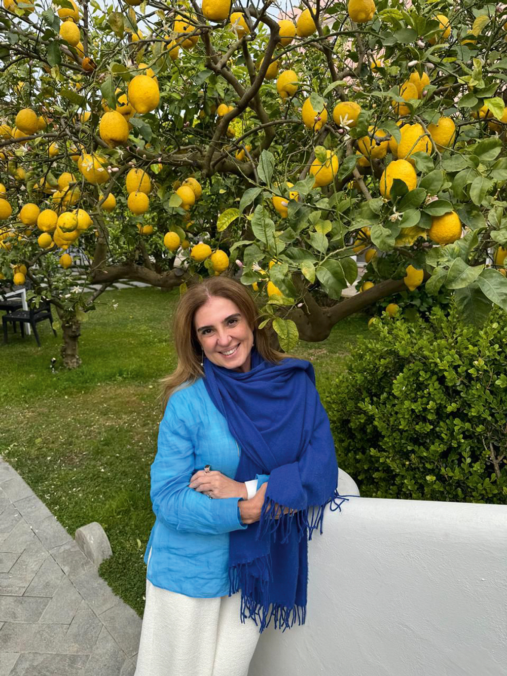 3—WhatsApp-Image-2025-01-21-at-11.03.43.jpeg RENOVAÇÃO - A psicanalista Ana Paula Gomes, em Capri: “Volto mais leve”