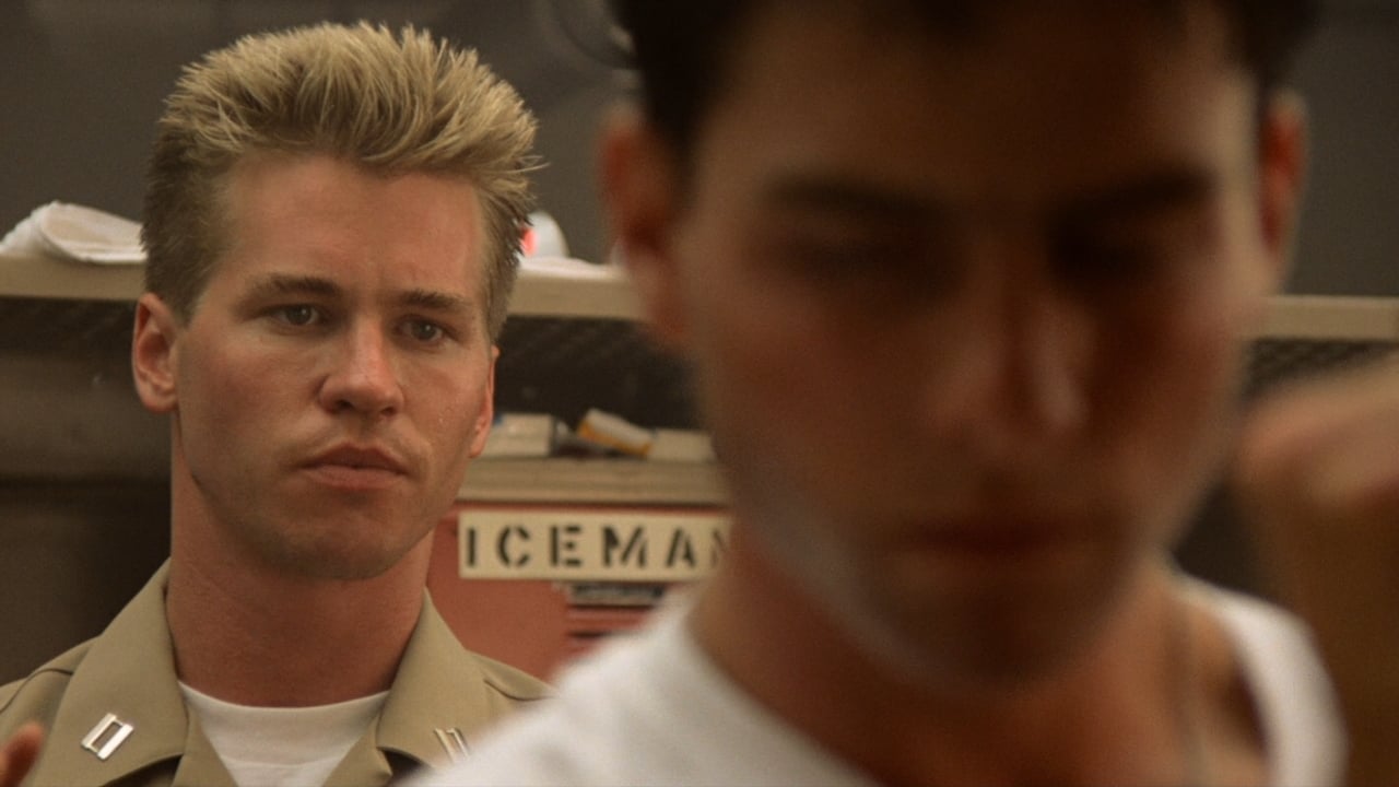 Val Kilmer e Tom Cruise em ‘Top Gun: Ases Indomáveis’