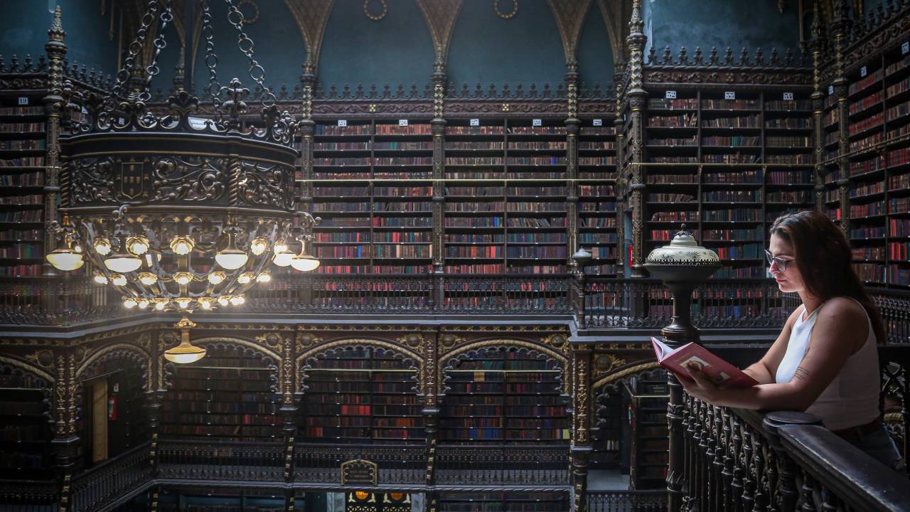 Real Gabinete Português de Leitura, no Rio de Janeiro