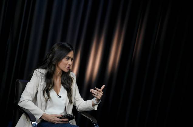 A jornalista e apresentadora, Marcela Rahal A jornalista e apresentadora, Marcela Rahal