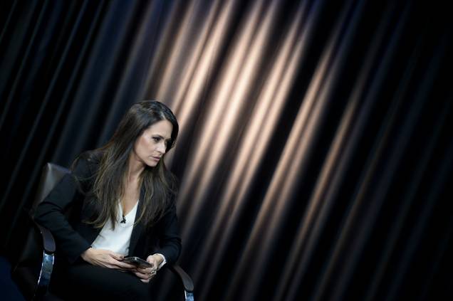 A jornalista e apresentadora, Marcela Rahal A jornalista e apresentadora, Marcela Rahal