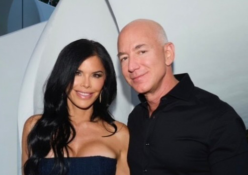 Jeff Bezos e Lauren Sanchez