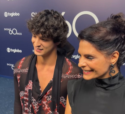 Pedro Waddington e Helena Ranaldi