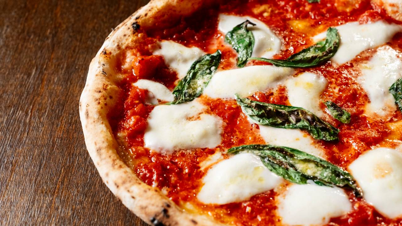 Margherita da Leggera: feita com tomates San Marzano DOP