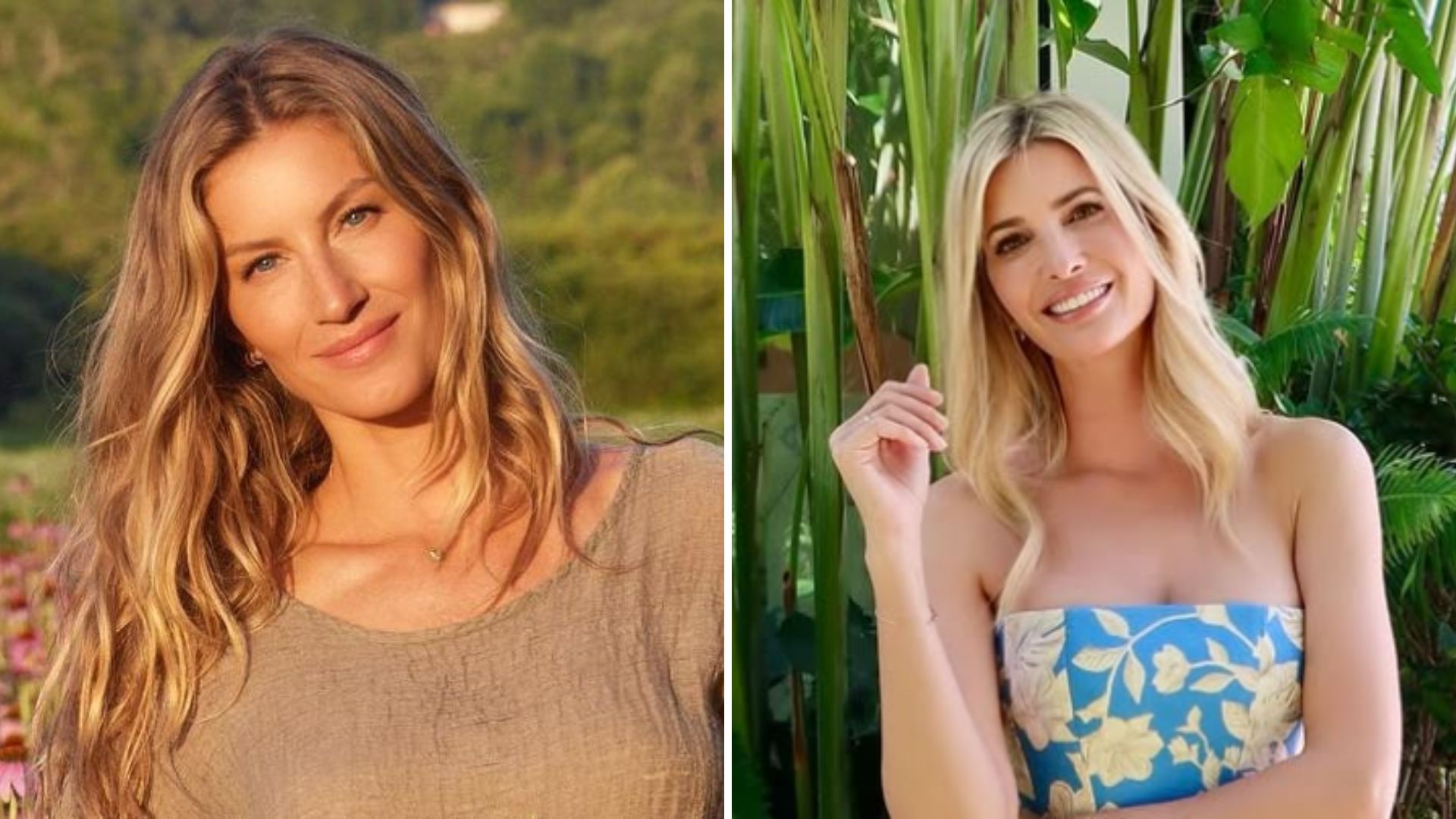 Gisele Bündchen e filha de Donald Trump são vistas juntas em Miami