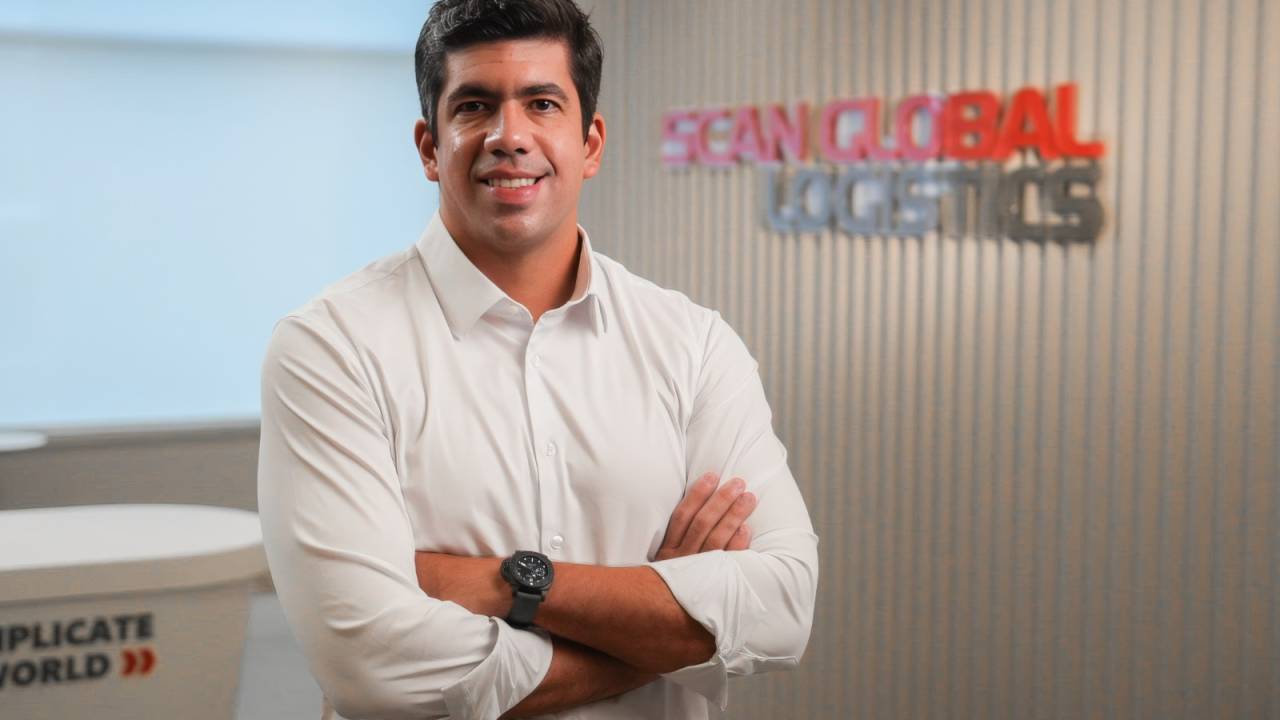 Gabriel Carvalho, CEO da Scan Global Logistics do Brasil