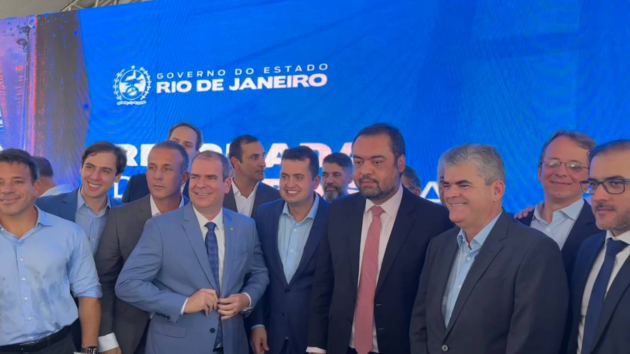 Anúncio da retomada das obras da estação de metrô na Gávea