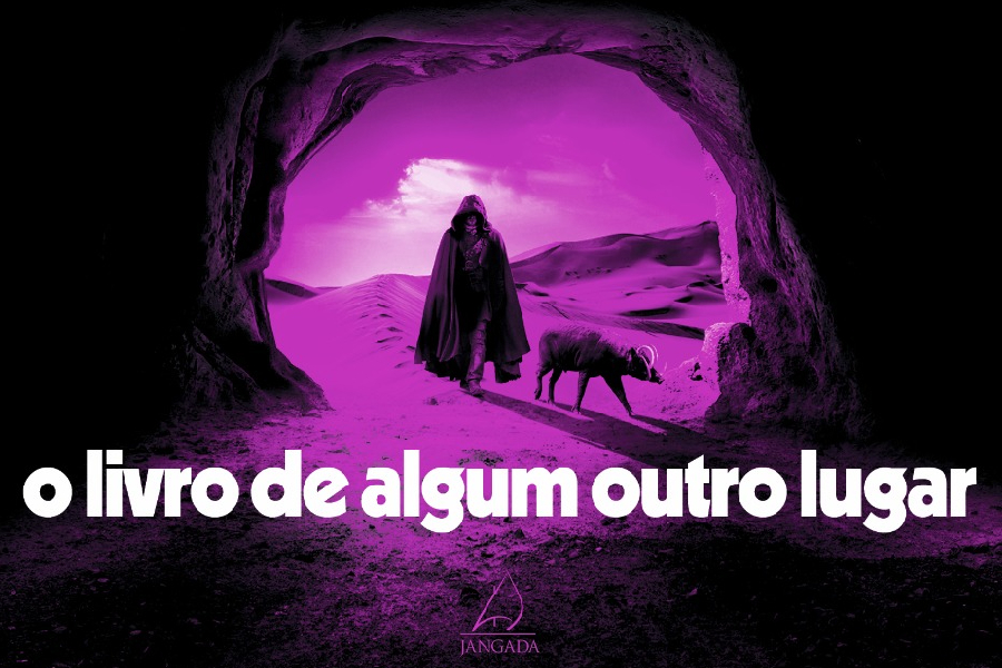 Capa de 'o livro de algum outro lugar', de Keanu Reeves e China Miéville