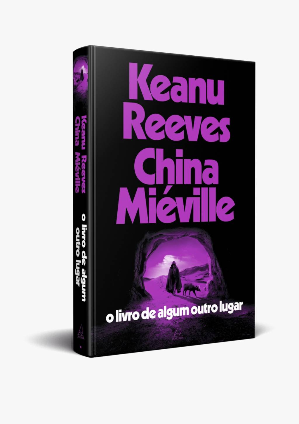 Imagem do WhatsApp de 2025-04-01 à(s) 14.25.51_b44605cf Capa de 'o livro de algum outro lugar', de Keanu Reeves e China Miéville