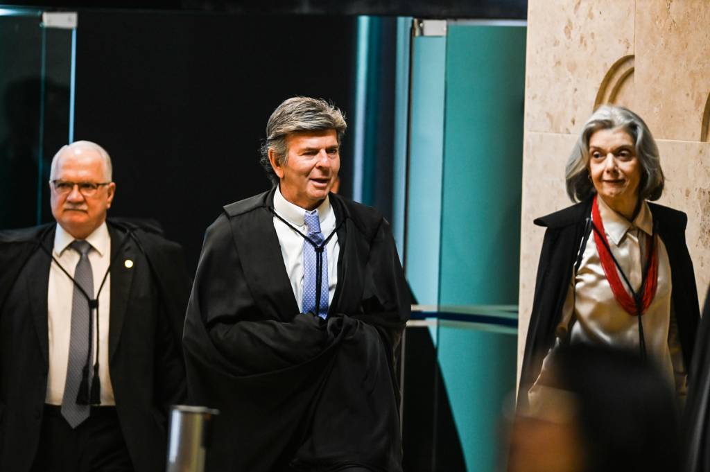 POL382922.JPG NO SUPREMO - Luiz Fux: “Esse colaborador recalcitrante certamente vai ser ouvido em juízo sob contraditório”