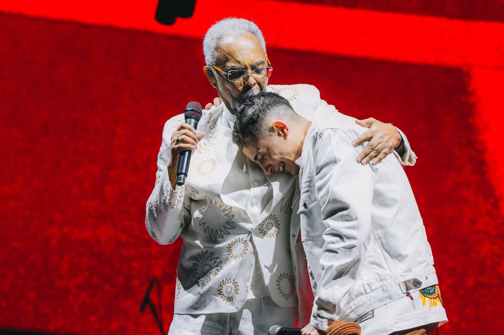 PRIDIA0411214413 Mc Hariel canta A Dança com Gilberto Gil em São Paulo 11/04/2025