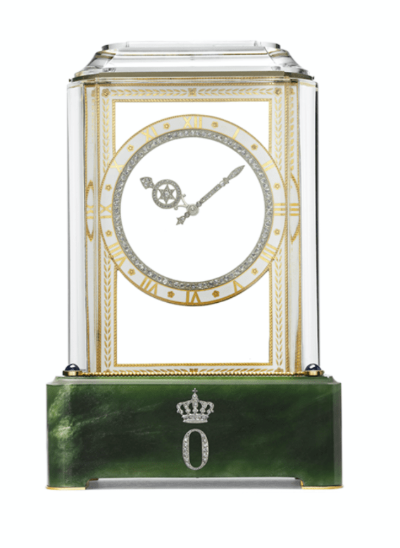 Modelo A Relógio Misterioso, Cartier, Paris, 1918, adquirido pela Duquesa Olga Constantinovna da Rússia Modelo A Relógio Misterioso, Cartier, Paris, 1918, adquirido pela Duquesa Olga Constantinovna da Rússia