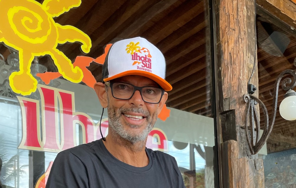 Chef Renato Martins, do restaurante Ilhote Sul, em Macaé