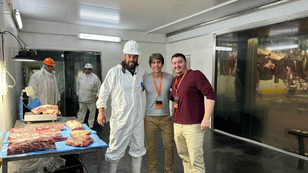 Chef Augustin Bañas, Martin Vidal e Lula Mattos