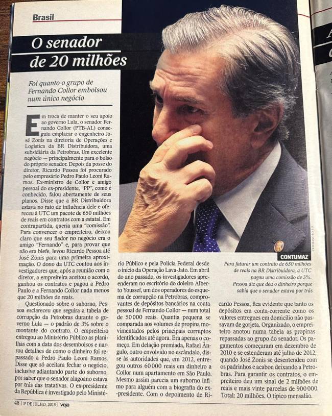 veja fernando collor .