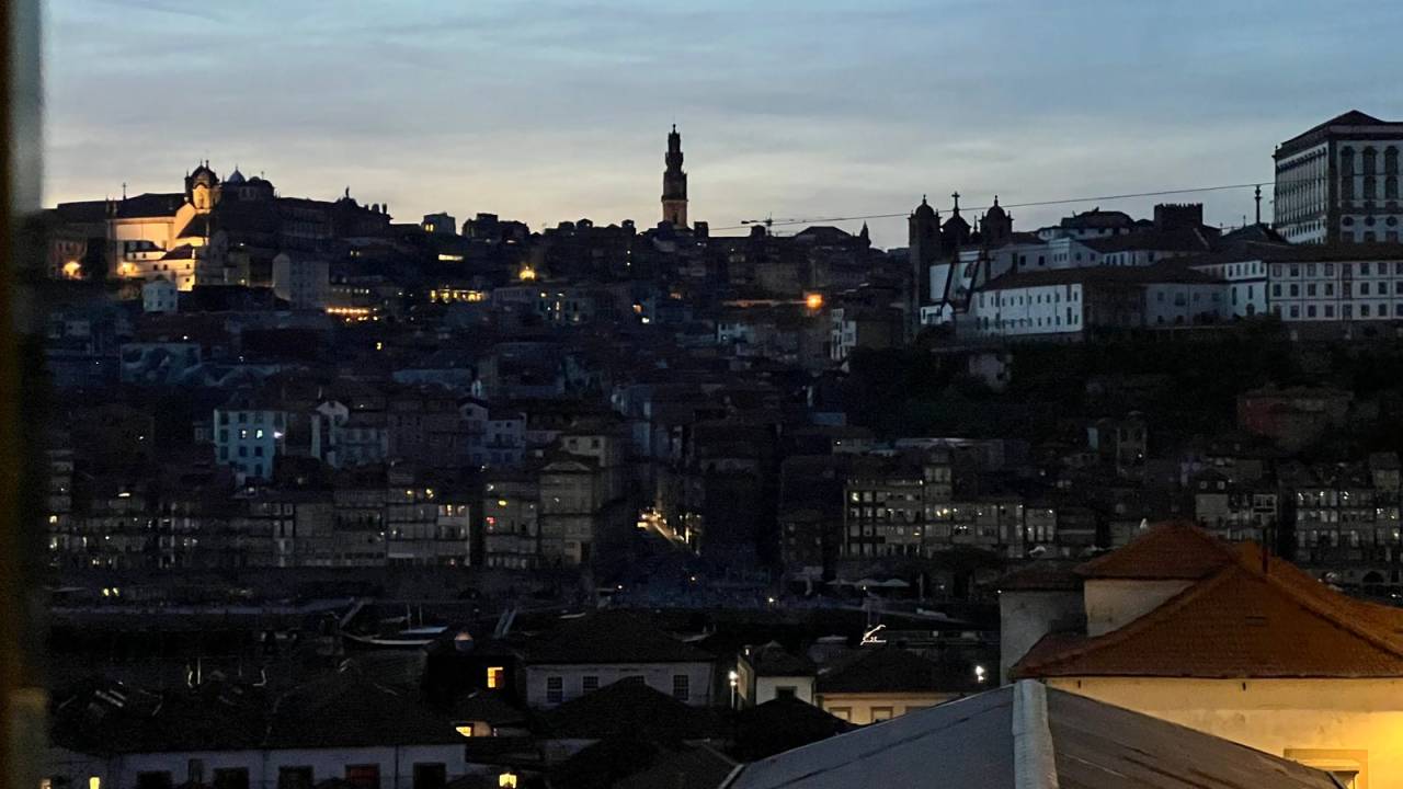 Região de Vila Nova de Gaia, no distrito do Porto (Portugal), afetada pelo apagão generalizado desta segunda-feira