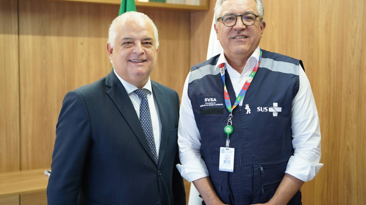 Os ministros Márcio França (Empreendedorismo) e Alexandre Padilha (Saúde)