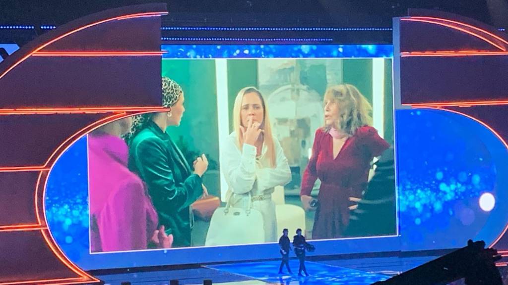 A vilã mais ovacionada em festa da TV Globo