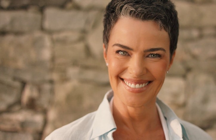 Ana Paula Arósio em nova campanha publicitária