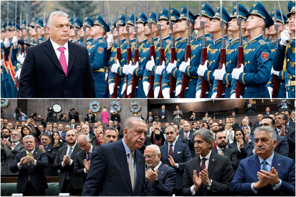 efespseventeen115511.jpg ELES MANDAM - O húngaro Orbán (acima) e o turco Erdogan: ação sistemática nos tribunais para aparelhar o Judiciário, nomeando amigos e forçando a aposentadoria de quem desafia o governo