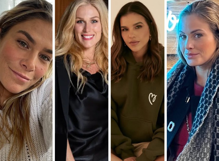 Atrizes Priscila Fantin, Ludmila Dayer, Mariana Rios e Luiza Valderato