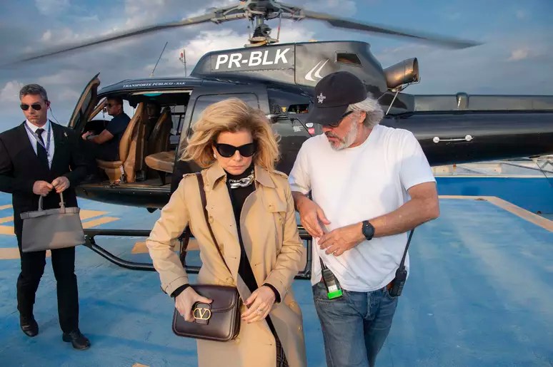 Odete Roiman: grifes de luxo e bolsa Valentino de R$ 25 mil