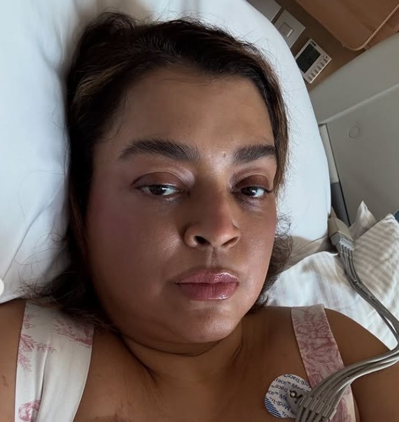 Preta Gil em hospital