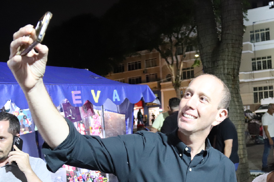 O prefeito de Sorocaba, Rodrigo Manga (Republicanos), conhecido como 'prefeito TikToker'