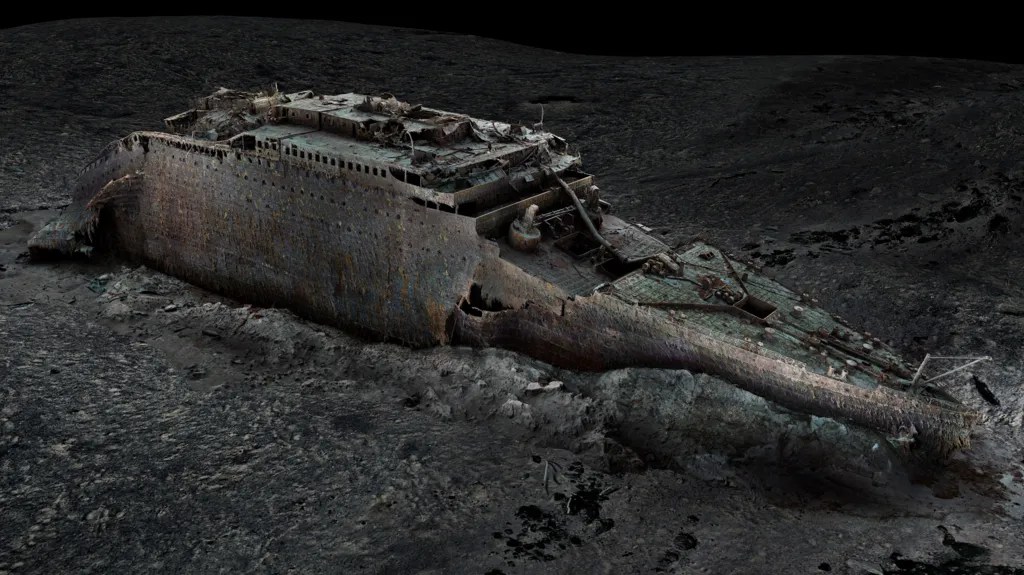 Réplica em 3D do Titanic traz revelações inéditas sobre o naufrágio
