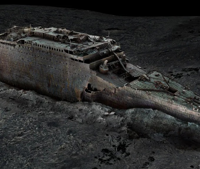 Réplica em 3D do Titanic traz revelações inéditas sobre o naufrágio