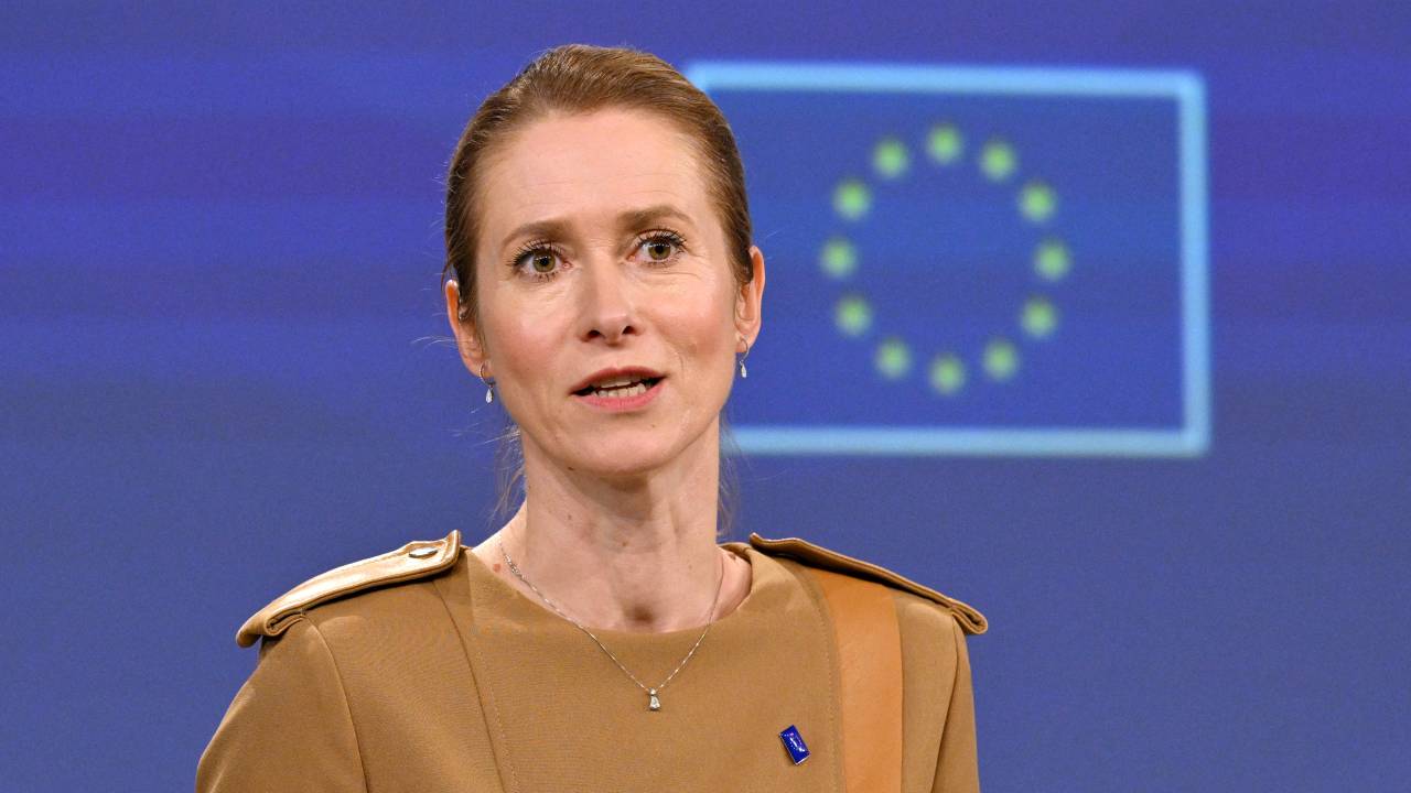 A chanceler da União Europeia, Kaja Kallas. 28/05/2025