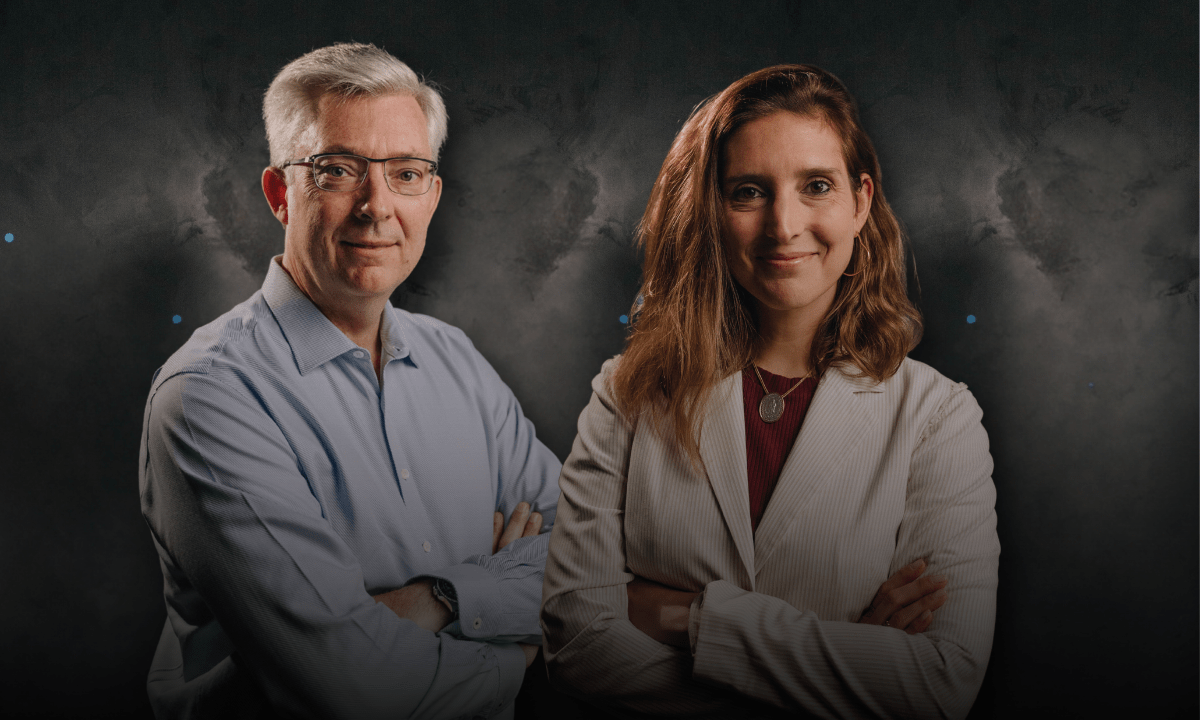 Sergio Battistella Bueno, sócio fundador da Santa Fé Investimentos, e Fernanda Lancellotti, sócia e diretora de Relações com Investidores da Santa Fé Investimentos