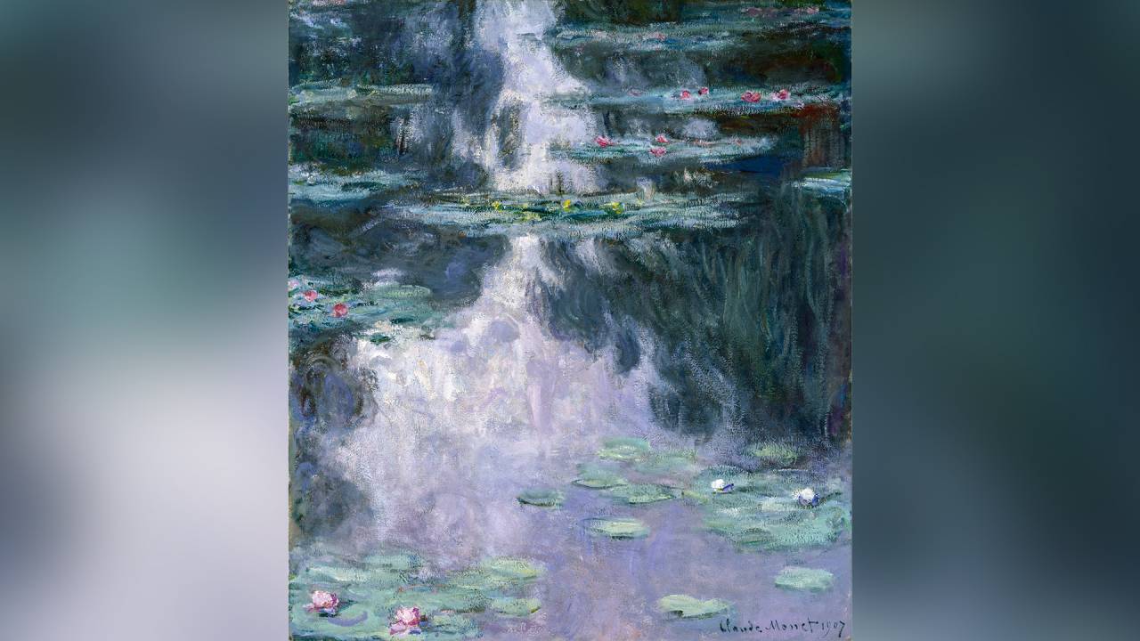 ELOGIO À VIDA - 'Ninfeias' (1907), do Museu de Belas Artes de Houston: a botânica na visão muito particular do gênio