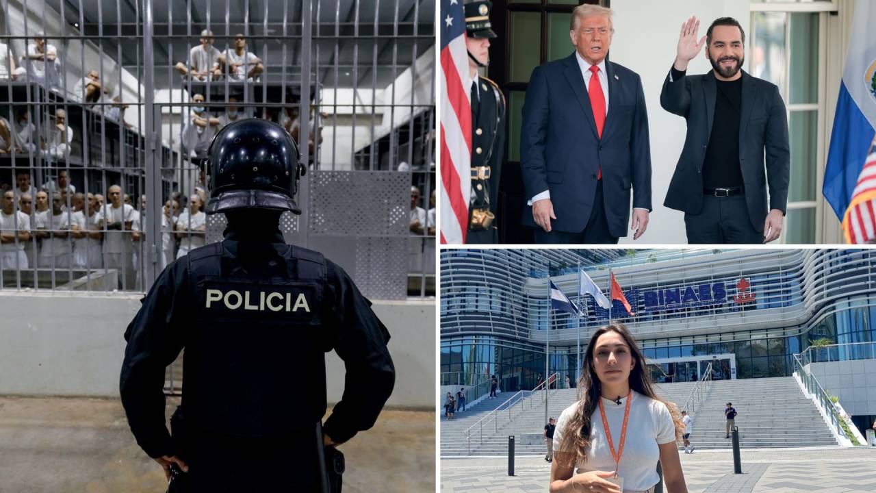 EL SALVADOR - A nova prisão, o encontro de Bukele com Trump e a repórter Amanda Péchy, de VEJA: sensação de segurança e de opressão