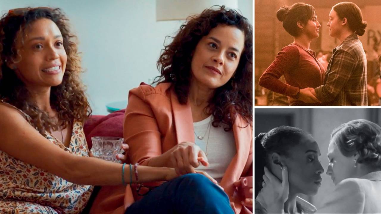 NOVOS ARES? - O casal do remake da emissora (à esq.) e as personagens de The Last of Us (no alto) e Black Mirror: romances melancólicos e separações dramáticas ainda pautam as tramas