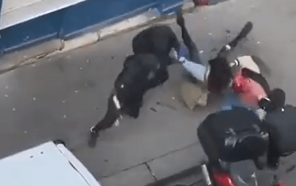 Tentativa de sequestro em Paris, na França. -