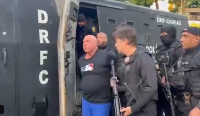 O traficante Celsinho da Vila Vintém, preso nesta quinta-feira